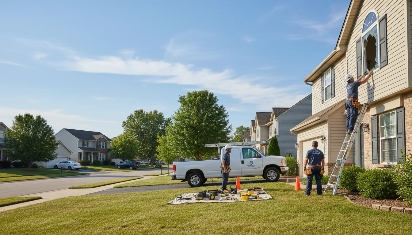 Expert window installer providing residential service in Trinity, NC